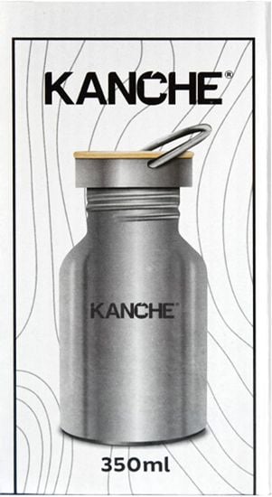 Стоманена бутилка Kanche - Класик, 0.350 л.