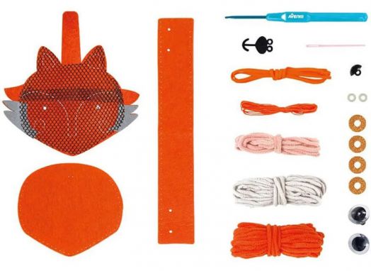 Направи сам рошава чантичка Avenir - Лисица