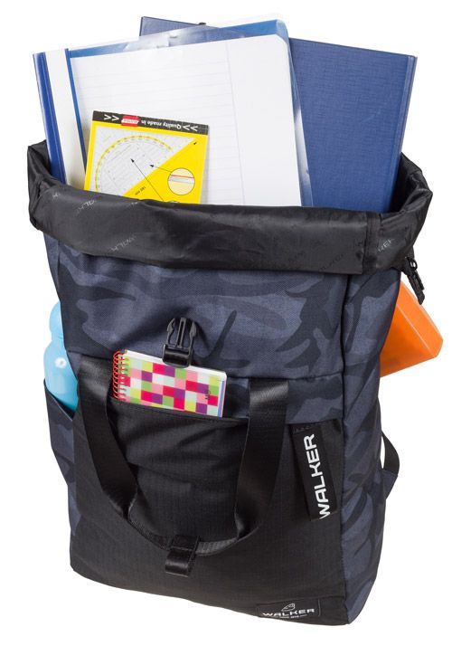 Ученическа раница Schneiders Walker Classic Roll Top - Camouflage