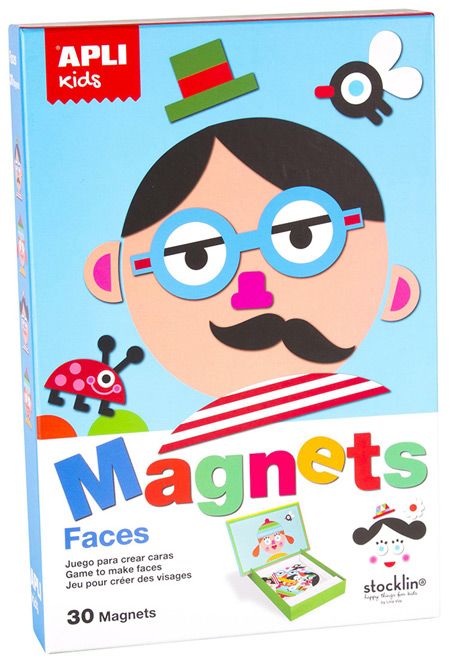 Магнитна игра Apli Kids - Лица
