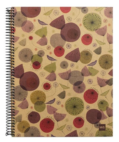 Тетрадка Miquelrius Ecobirds А5 формат, със 120 листа с широки редове