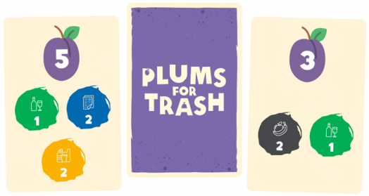 Настолна игра: Plums for Trash