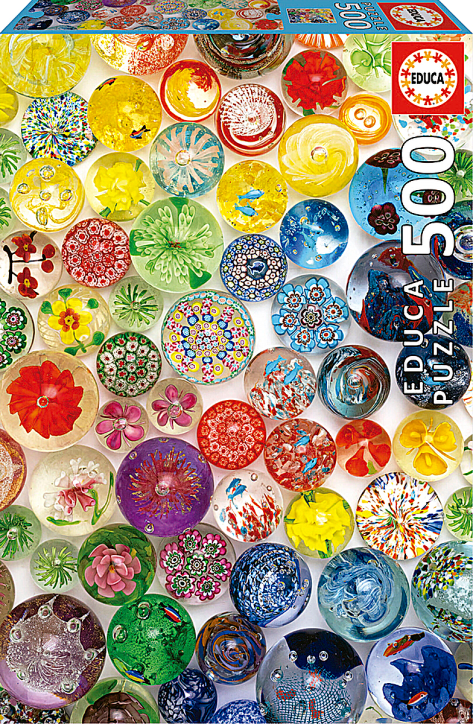 Пъзел Educa: Балони мечта, 500 части