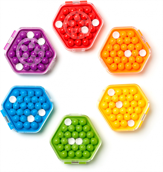 Логическа игра Smart Games: IQ Mini Hexpert, асортимент