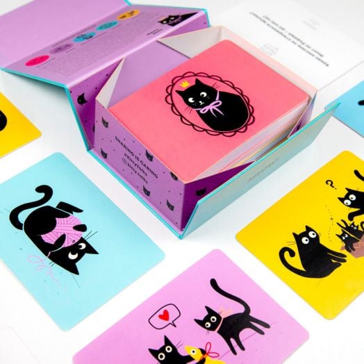 Игра Kitty talks - карти с въпроси