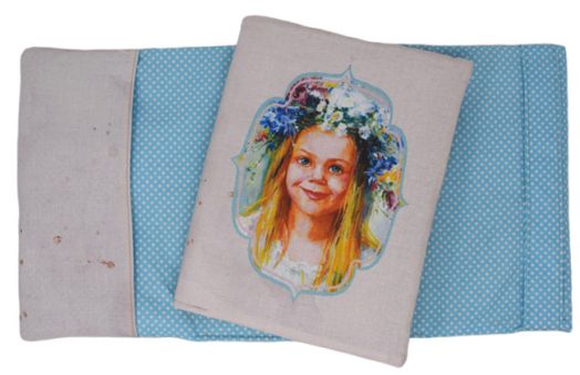 Подвързия за книга - Пролетно момиче