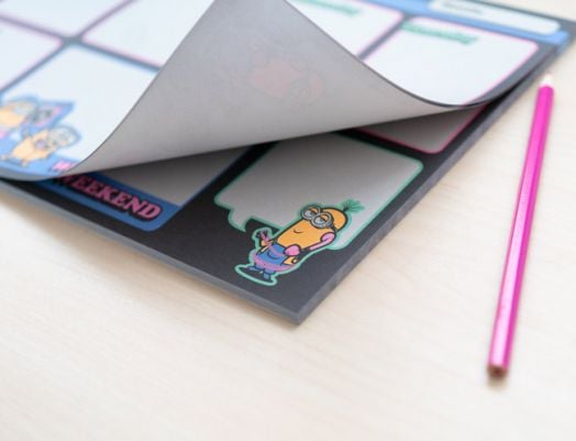 Седмичен планер - пад Minions А4, 52 листа