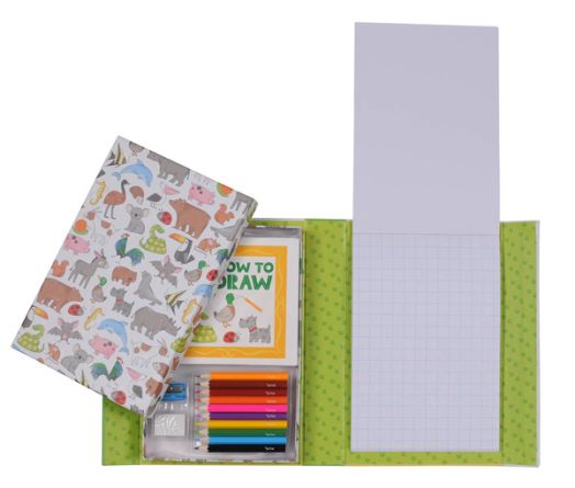 Креативен комплект за рисуване Tiger Tribe - Диво кралство