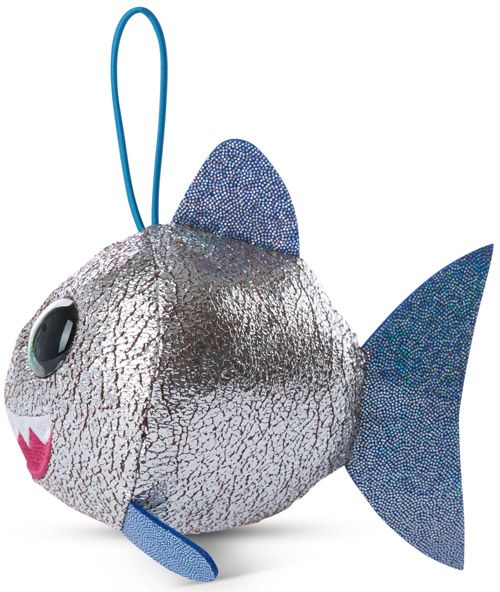 Плюшена играчка-висулка Nici Ballbies - Акула