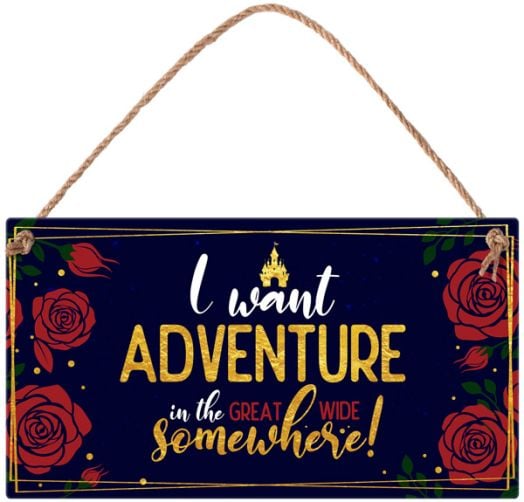 Табелка за стена - I Want Adventure