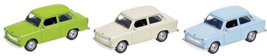 Метална играчка Goki - Автомобил Trabant 601, 7 см.