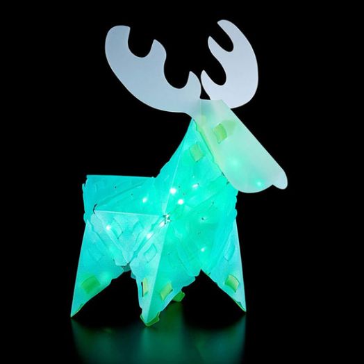 Направи сам 3D LED фигурки 4 в 1 Creatto - Лос