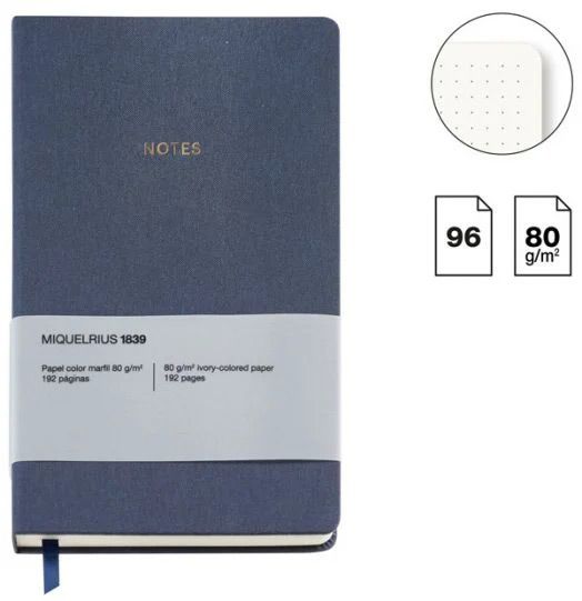 Тефтер Miquelrius Autumn Leaves Blue