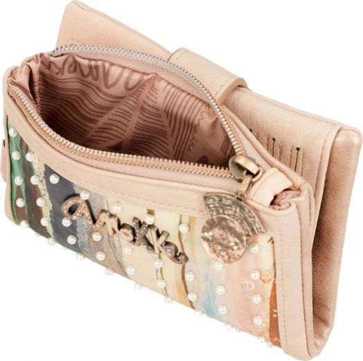 Дамски портфейл Anekke Hollywood Studio Nude 15 х 10 х 3 см.