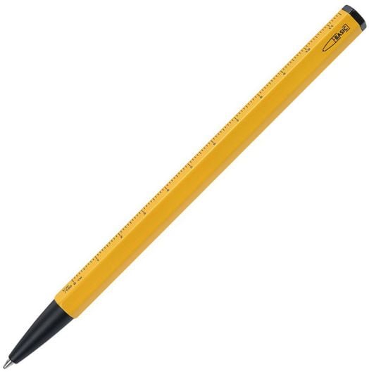 Химикалка Troika Construction Basic, жълта