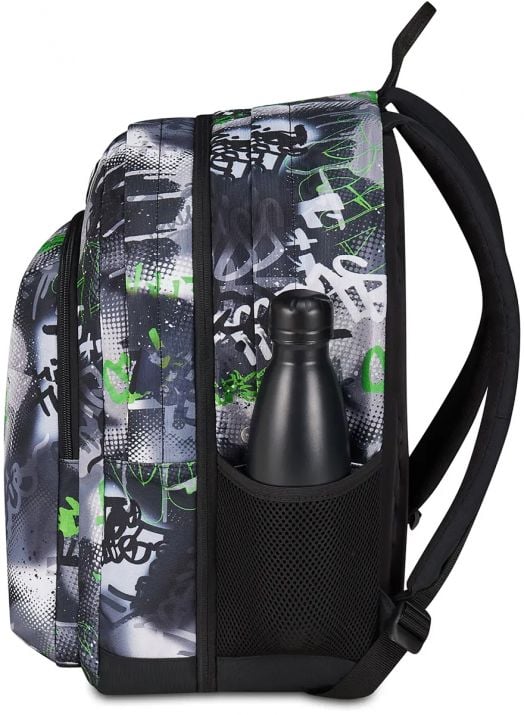 Ученическа раница Seven Pro XXL Reversible Detach Green