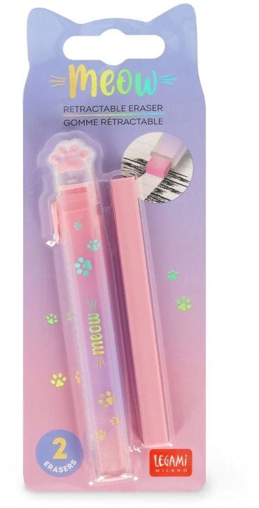 Гумичка за триене Legami - Meow Kitty, с пълнител