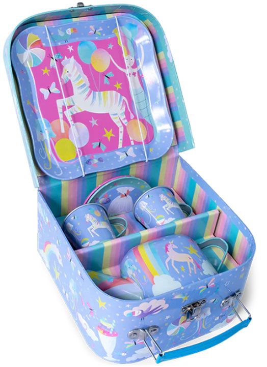 Комплект за чай Floss & Rock, Fantasy - Еднорог, 7 части