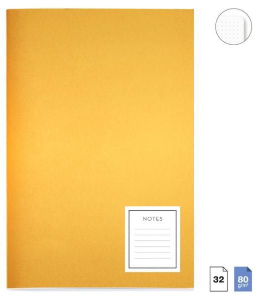 Комплект тефтери Miquelrius Pure Ginkgo, 3 бр.