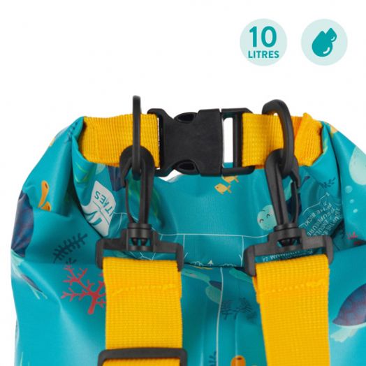 Водоустойчива чанта Legami - Sea Turtle, 10 литра