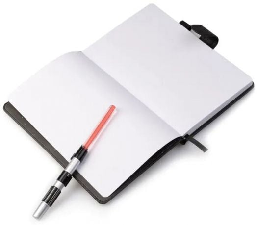 Комплект тефтер и светеща химикалка Grupo Erik Star Wars Darth Vader