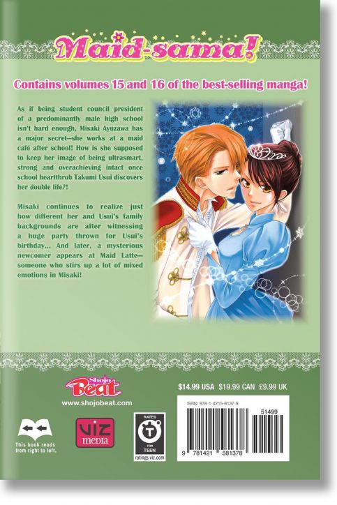 Maid-sama! (2-in-1 Edition), Vol. 8