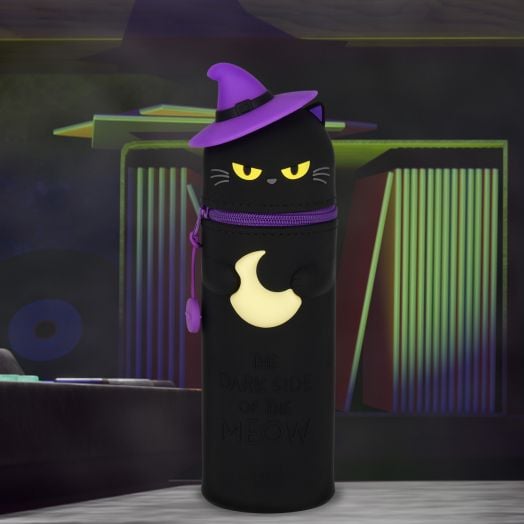 2-в-1 силиконов несесер Legami Kawaii - Kitty Witch