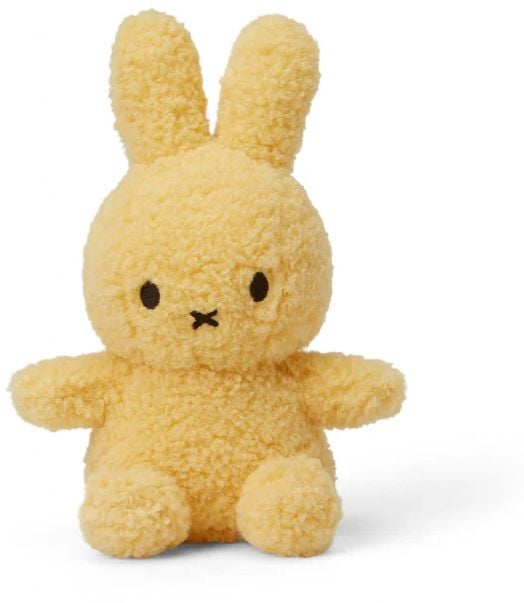Плюшена играчка Miffy Eco Teddy - слънчевожълт заек, 23 см.
