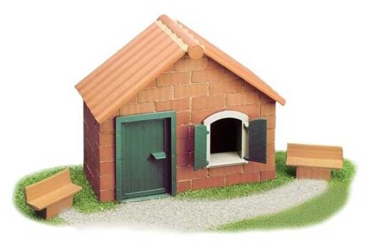 Сглобяем модел Teifoc с тухлички- Къщичка, комплект за начинаещи