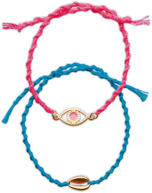 Творчески комплект Janod - Направи 13 приятелски гривни