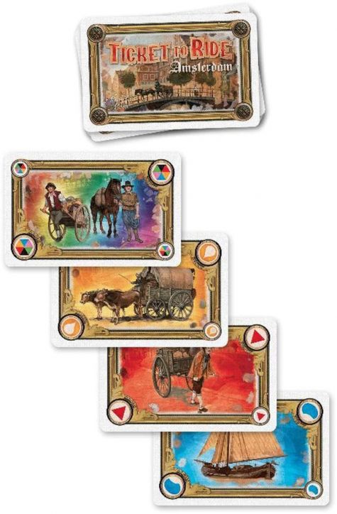 Настолна игра: Ticket To Ride Amsterdam