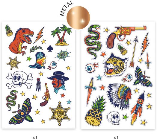 Детски татуировки Djeco - Bang Bang