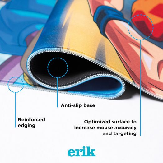 Геймърска подложка за бюро Grupo Erik - Dragon Ball - Super Saiyan Goku