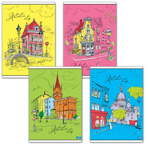 Тетрадка Lastva City А5, 50 листа с широки редове