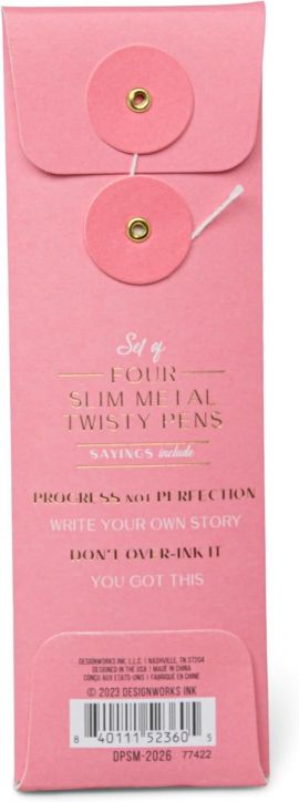 Комплект химикалки DesignWorks Ink Motivation, 4 бр.