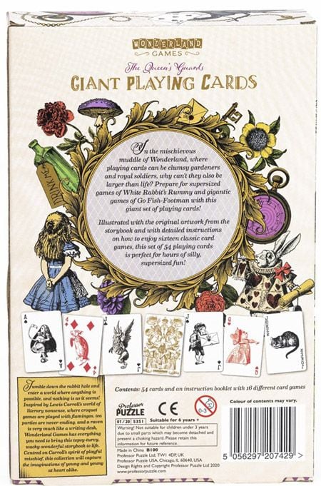 Големи карти за игра Professor Puzzle: The Queen’s Guards