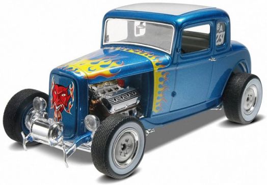 Сглобяем модел Revell - Автомобил Форд 1932 Coupe, 2 in 1