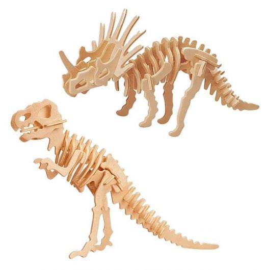 Комплект 3D модели за сглобяване Professor Puzzle - Динозаври