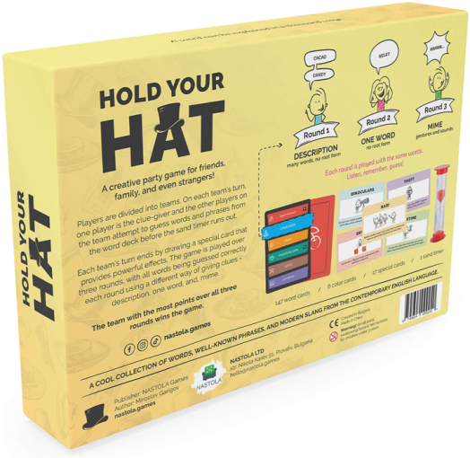 Настолна игра: Hold Your Hat