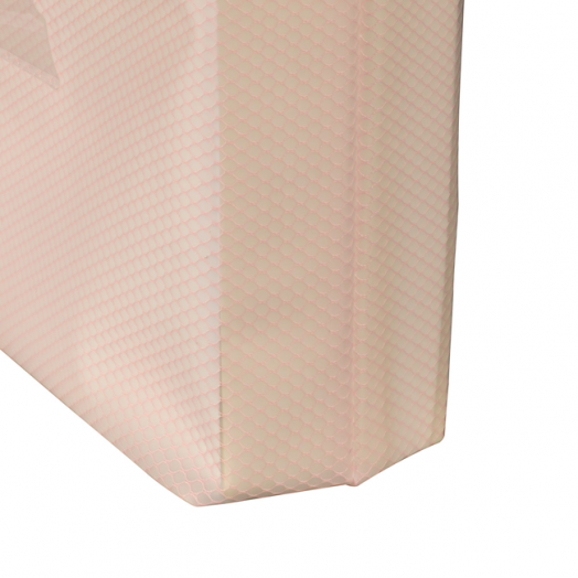 Папка с цип Snopake Mesh Zippa Bag DL, пастелно розово