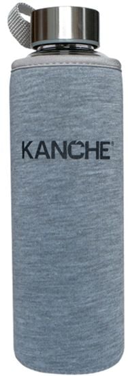 Стъклена бутилка Kanche - Лили и колелото, 0.500 л.