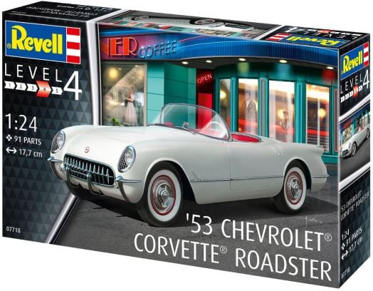 Сглобяем модел Revell - Corvette Roadster 1953
