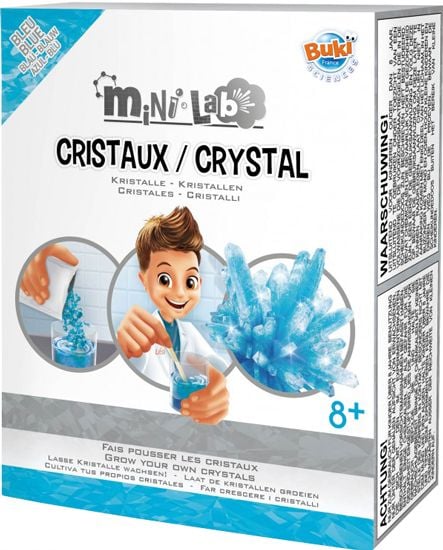 Мини лаборатория Buki: Кристални сини