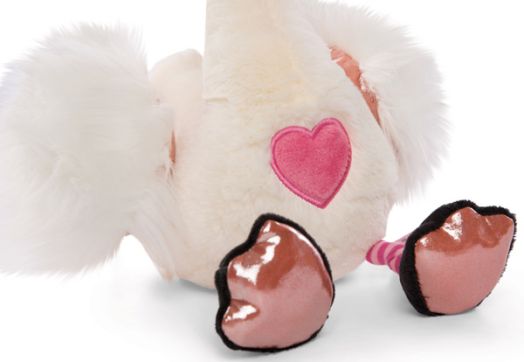 Плюшена играчка Nici - Бял лебед, 35 см.