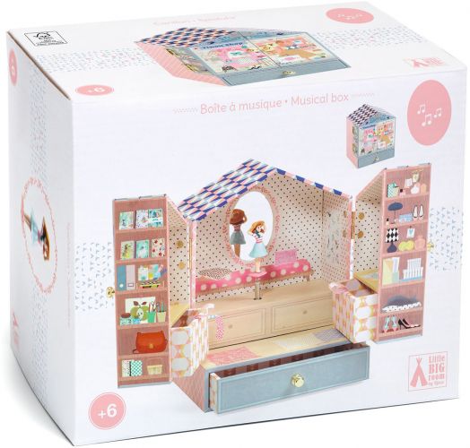 Музикална кутия Djeco: Tinou Shop