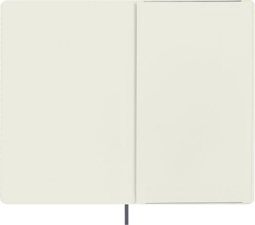 Класически син тефтер Moleskine Precious & Ethical Vegan с меки корици и листа на широки редове