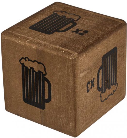 Drinking Game Out of the Blue - Дървени зарове с предизвикателства