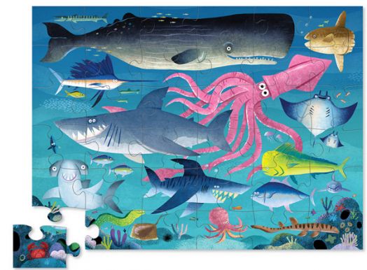 Пъзел Crocodile Creek: Риф акула, 36 части