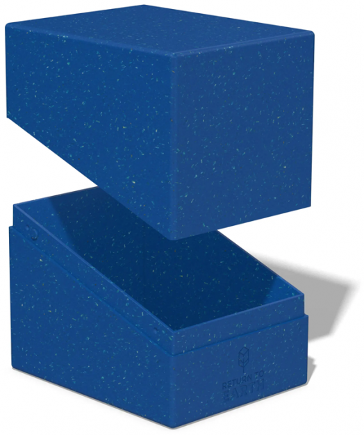 Кутия за карти Ultimate Guard Return to Earth Boulder, 133+, синя