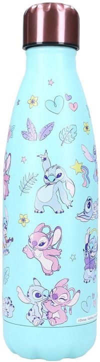 Стоманена бутилка Vadobag Stitch - Thirsty For More, 700 мл.